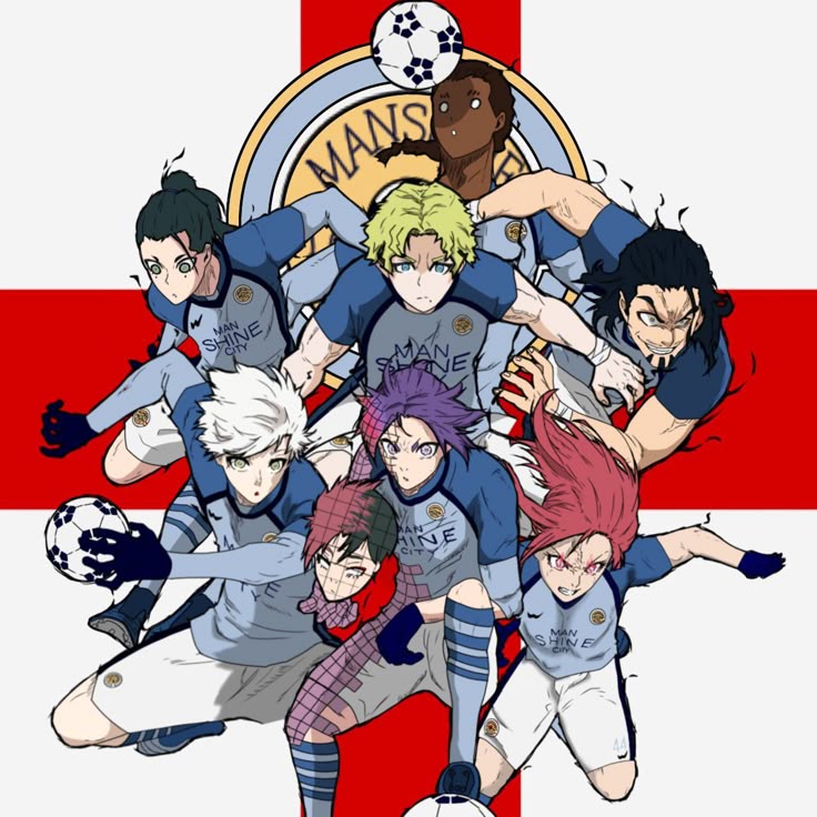 Man-shine-City Blue World