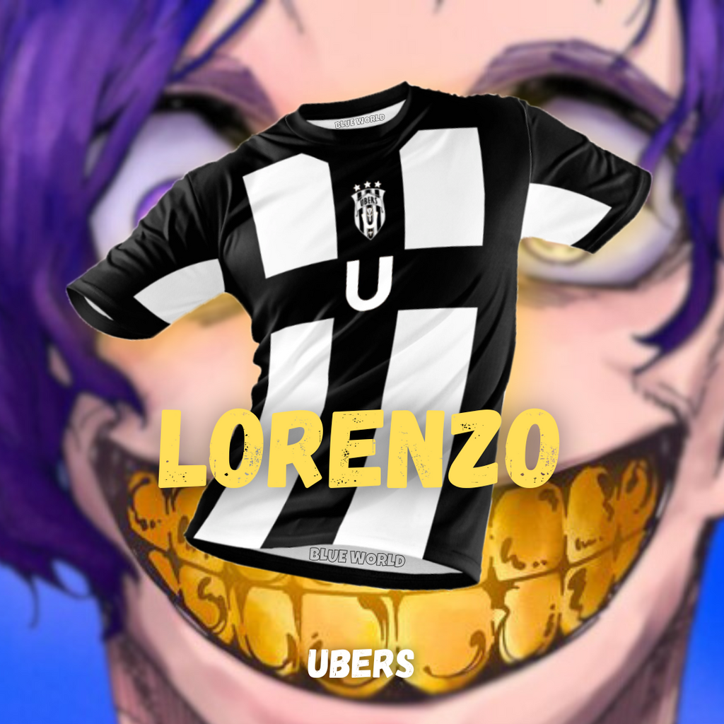Lorenzo (UBERS)-Maillot de foot | Blue World