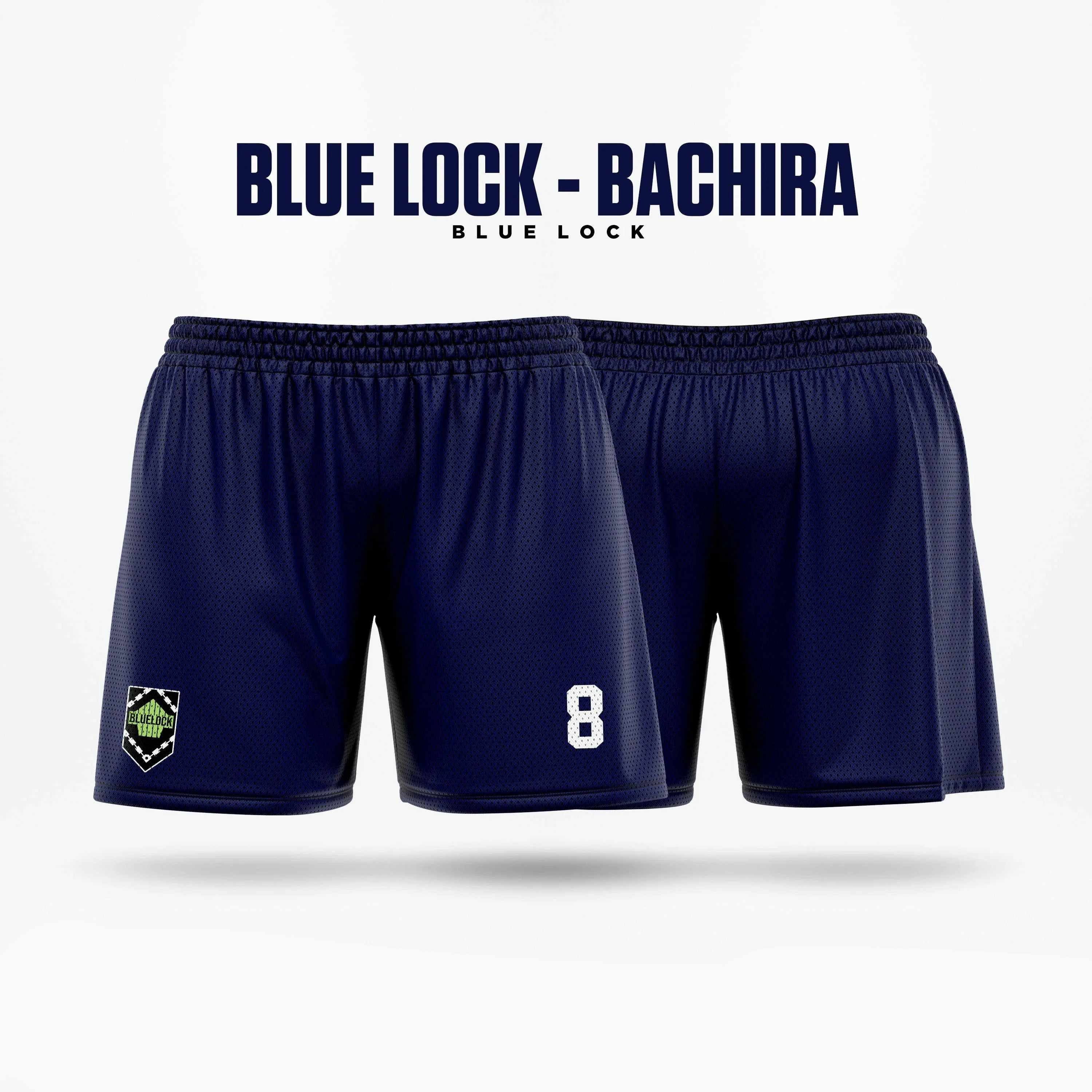 Short Blue Lock - Blue World