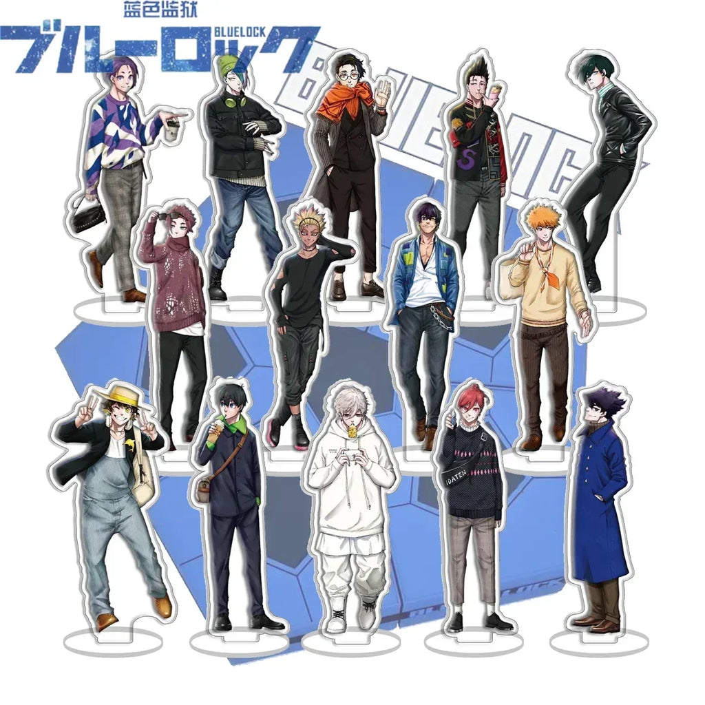 Statuette frindly Blue Lock - Blue World